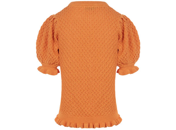 Oline Top Apricot M Honeycomb SS sweater 