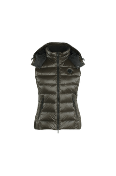 Olivia Down Vest Glossy down vest