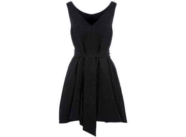 Pernille Dress Black M A-line lyocell dress 