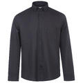 Thad Shirt Black S Linen cotton LS shirt