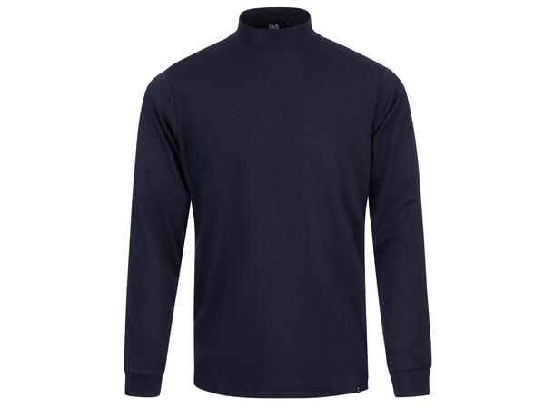 Tony LS Jersey Navy L 365 organic cotton turtle 