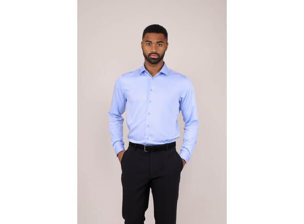 Totti Shirt Light blue S Basic stretch shirt 