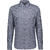 Jon Shirt Mid blue M Brushed herringbone shirt 