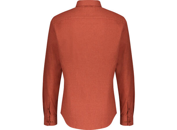 Albin Shirt Burn Orange M Brushed twill shirt 