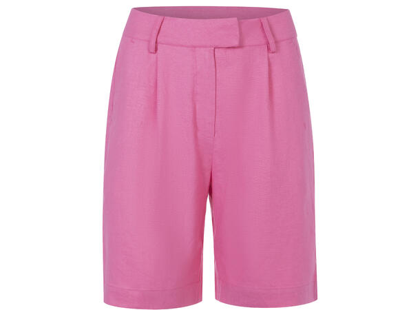 Alexandria Shorts Pink M Linen stretch shorts 