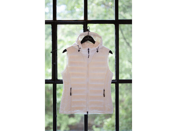 Ally Vest Whisper white S Lightweight down vest 