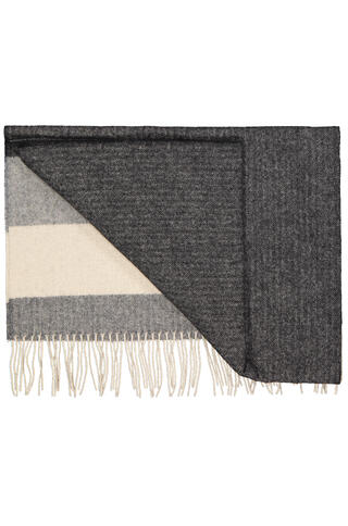 Bea Scarf Grey multi One Size Wool scarf