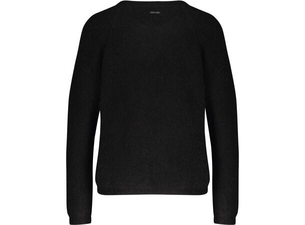 Betzy Sweater Black M Mohair r-neck 
