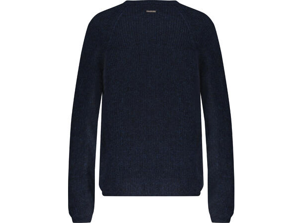 Betzy Sweater Navy M Mohair r-neck 