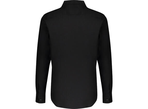 Dylan Shirt Black M Linen stretch shirt 