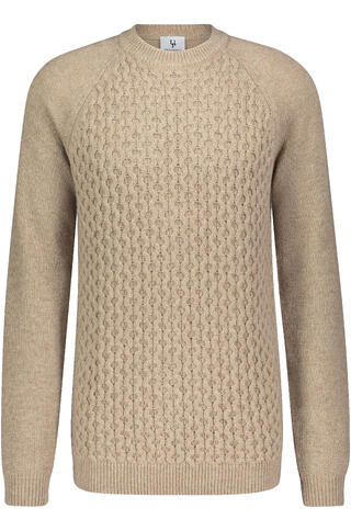 Geir Sweater Chunky Diamond pattern