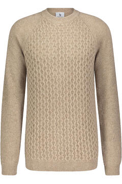 Geir Sweater Chunky Diamond pattern