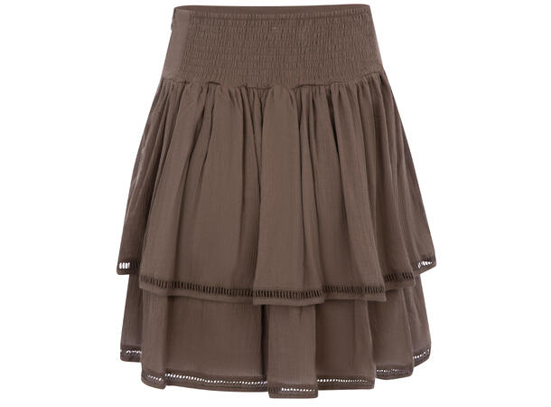 Lori Skirt Olive XS Organic cotton skirt