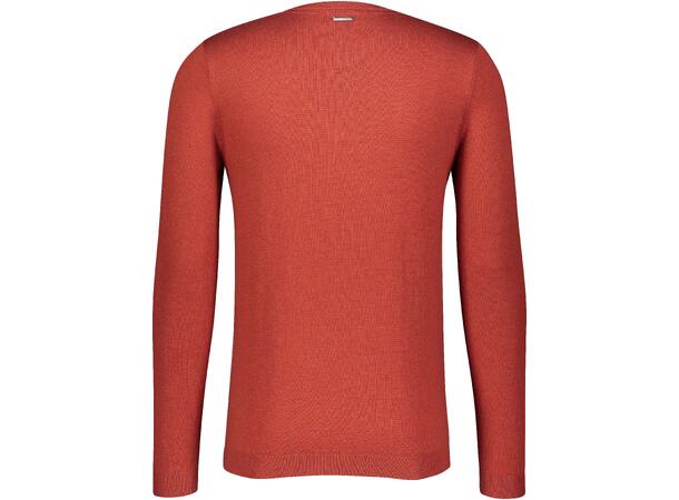 Marc Sweater Spicy Orange XL Merino blend r-neck 