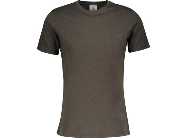 Niklas Basic Tee Forest Night M Basic cotton T-shirt 
