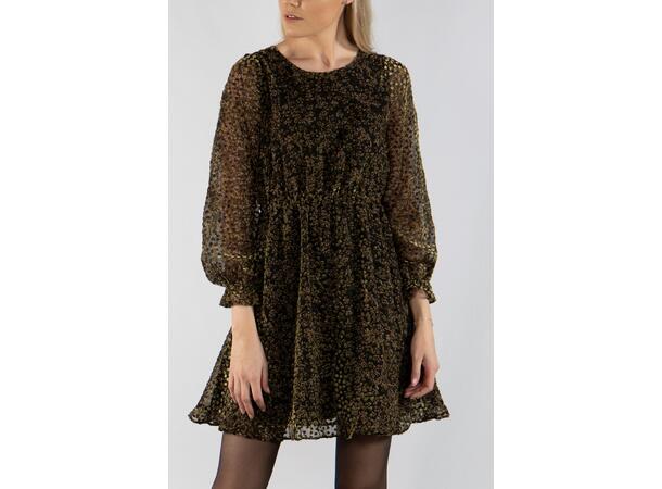Ninette Dress Olive XL Velvet dots dress 