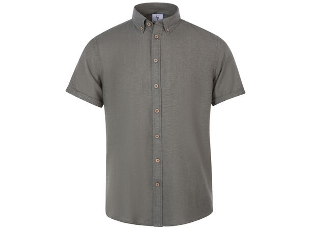 Sawyer Shirt Olive XXL SS linen shirt 