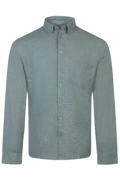 Thad Shirt Linen cotton LS shirt