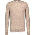 Veton Sweater Sand XL Basic merino sweater