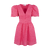 Albertine Dress Fandango Pink XS Short dress broderie anglaise 
