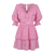 Felippa Dress Sachet Pink M Short lace dress 