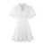 Makayla Dress Golden Haze M Embroidery poplin dress 
