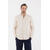 Thad Shirt Light Sand M Linen cotton LS shirt 