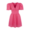Albertine Dress Fandango Pink XS Short dress broderie anglaise