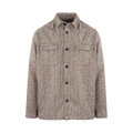 Ali Overshirt Brown Check XL Wool Overshirt