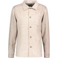 Aligo Overshirt Brown/Grey L Wool twill overshirt