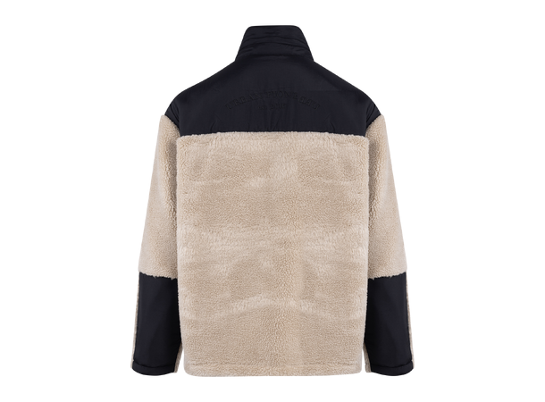 Amir Jacket Silver Mink L Full zip fleece jacket 