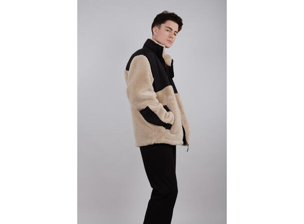 Amir Jacket Silver Mink L Full zip fleece jacket 