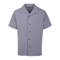 Baggio Shirt Light blue L Camp collar SS shirt
