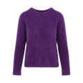 Betzy Sweater Purple Magic L Mohair r-neck