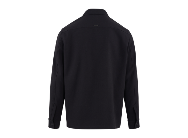 Cassedy Overshirt Black XXL Dressy zip shirt 