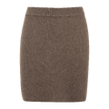Crystia Skirt Brown M Viscose knit skirt