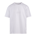 Ebba Tee White XL Embossed logo t-shirt