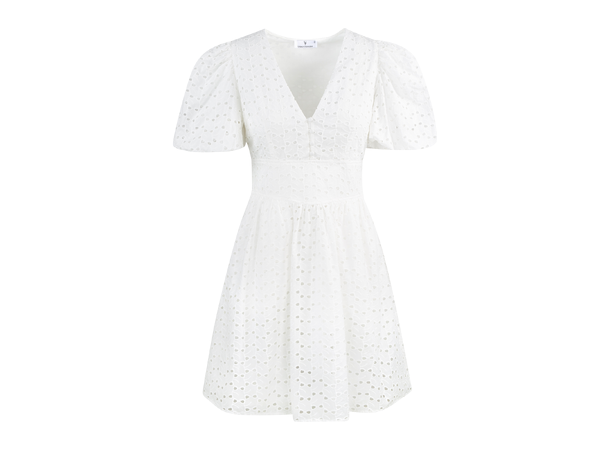Emeli Dress White XS Broderi anglaise dress 