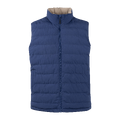 Ernie Vest Blue/Silver Mink S 2-way padded vest