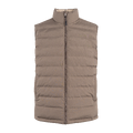 Ernie Vest Chocolate Chip/Silver Mink L 2-way padded vest