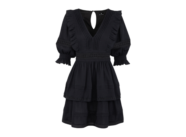 Felippa Dress Black M Short lace dress 