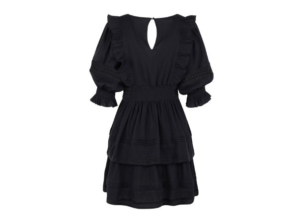 Felippa Dress Black M Short lace dress 
