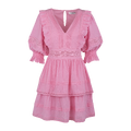 Felippa Dress Sachet Pink M Short lace dress