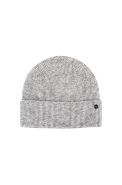 Glory Beanie Light Grey Melange One Size Basic mohair beanie