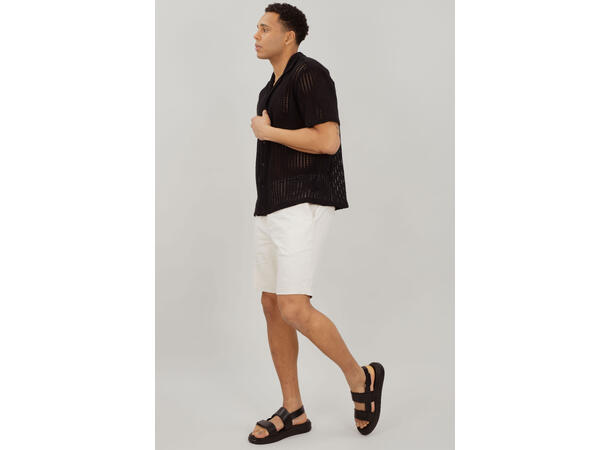 Hugo Shorts Light Sand L Linen stretch shorts 