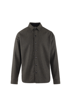 Jabba Shirt Herringbone wool overshirt