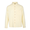 Keaton Shirt Light Yellow S Cotton gauze shirt
