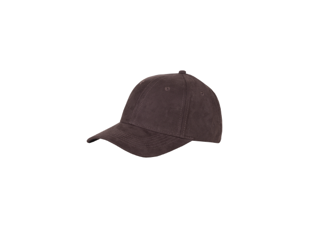 Kelly Cap Brown One Size Faux suede cap 