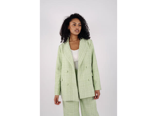 Leonora Jacket Pistachio M Boucle blazer 