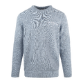 Levi Sweater Dusty blue S Loop yarn logo sweater